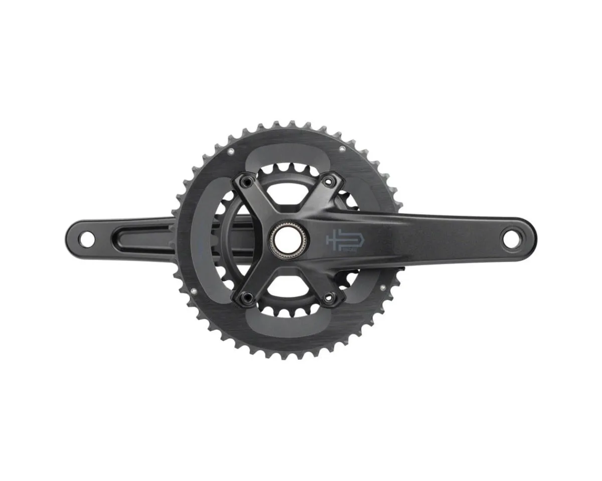 Microshift Cranksets & Parts|Sword 2x Crankset (Black) (10 Speed) (24mm Spindle) (165mm) (46/29T)