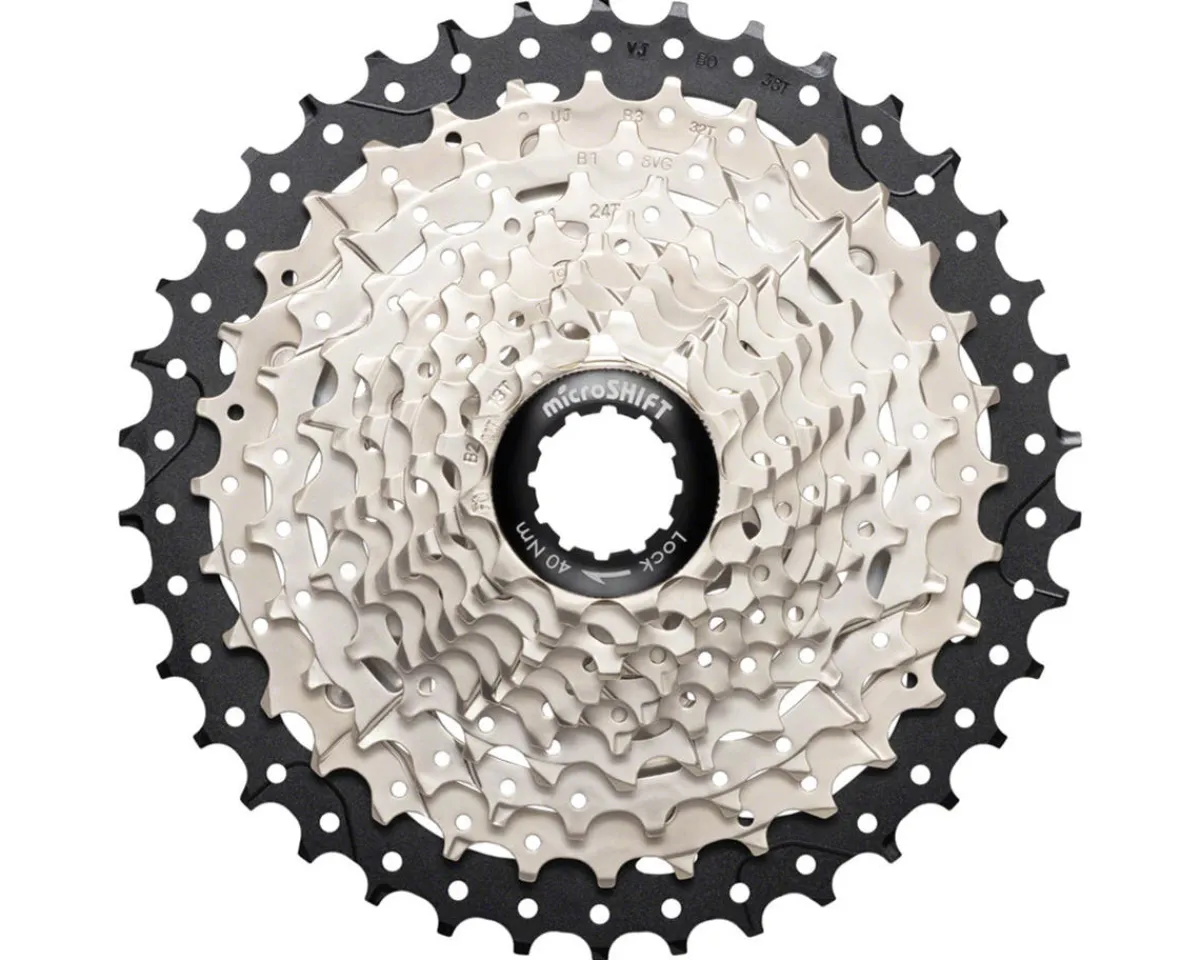 Microshift Groupsets|Sword 2x Gravel Groupset (Black) (2 x 10 Speed)