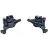 Microshift Shifters|TS71 Thumb-Tap Trigger Shifters (Black) (Pair) (3 x 8 Speed)