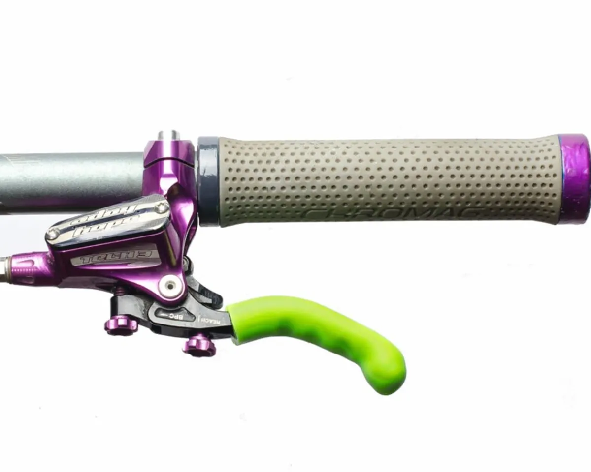 Miles Wide Brakes|Sticky Fingers 2.0 Brake Lever Covers (Green)