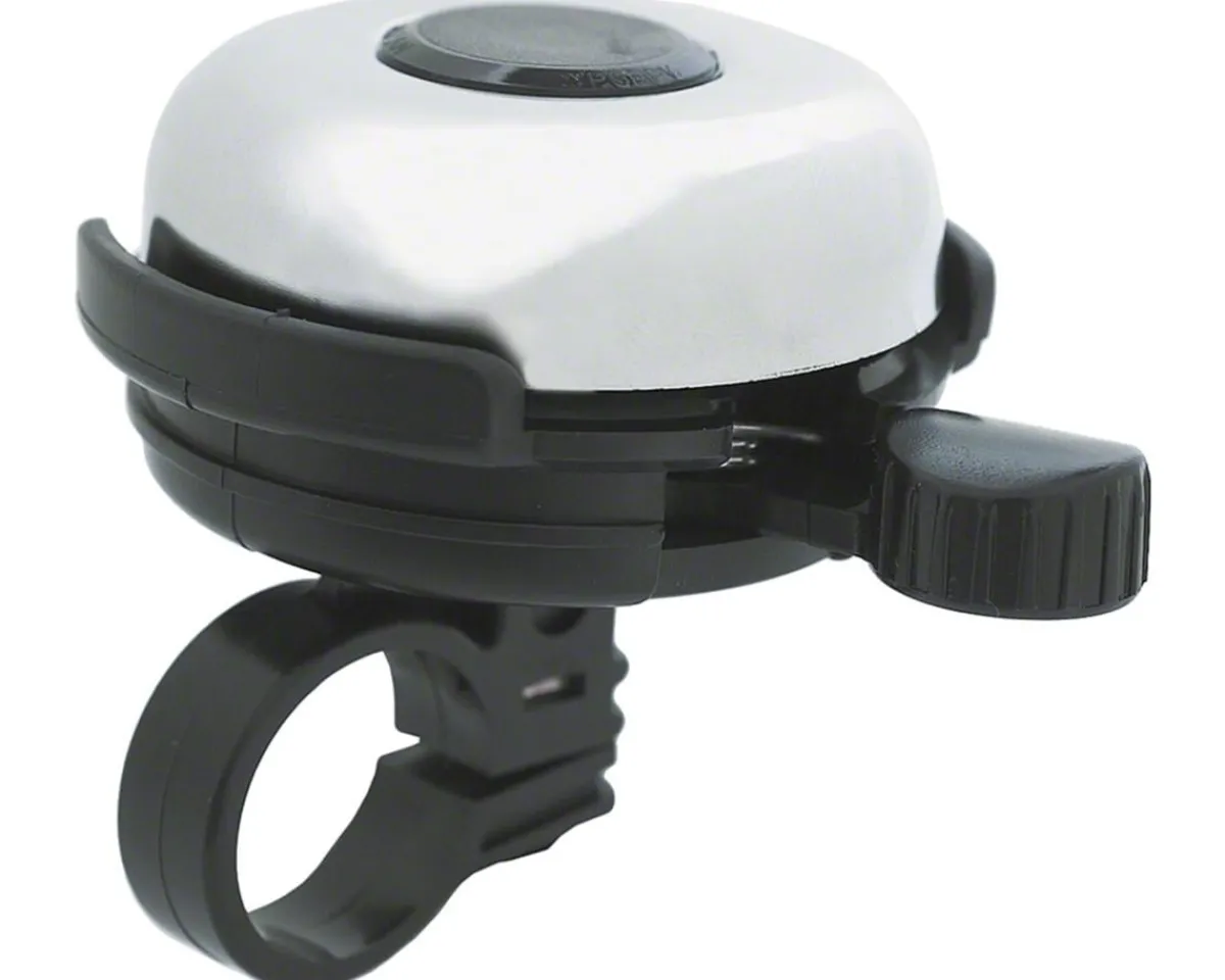 Mirrycle Mounts & Handlebar Accessories|Incredibell Big Brass Bell (Silver)