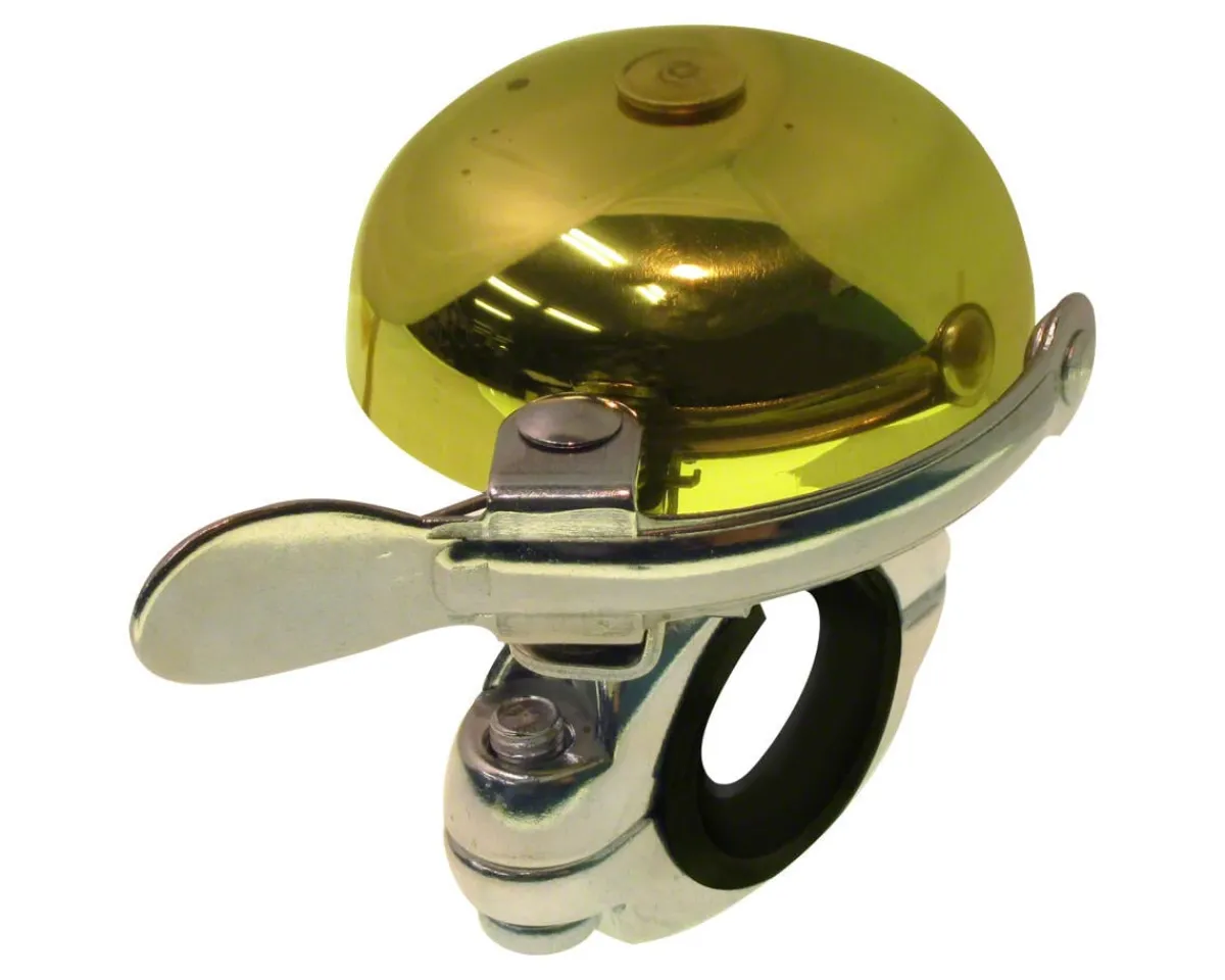 Mirrycle Mounts & Handlebar Accessories|Incredibell Crown Bell (Brass)