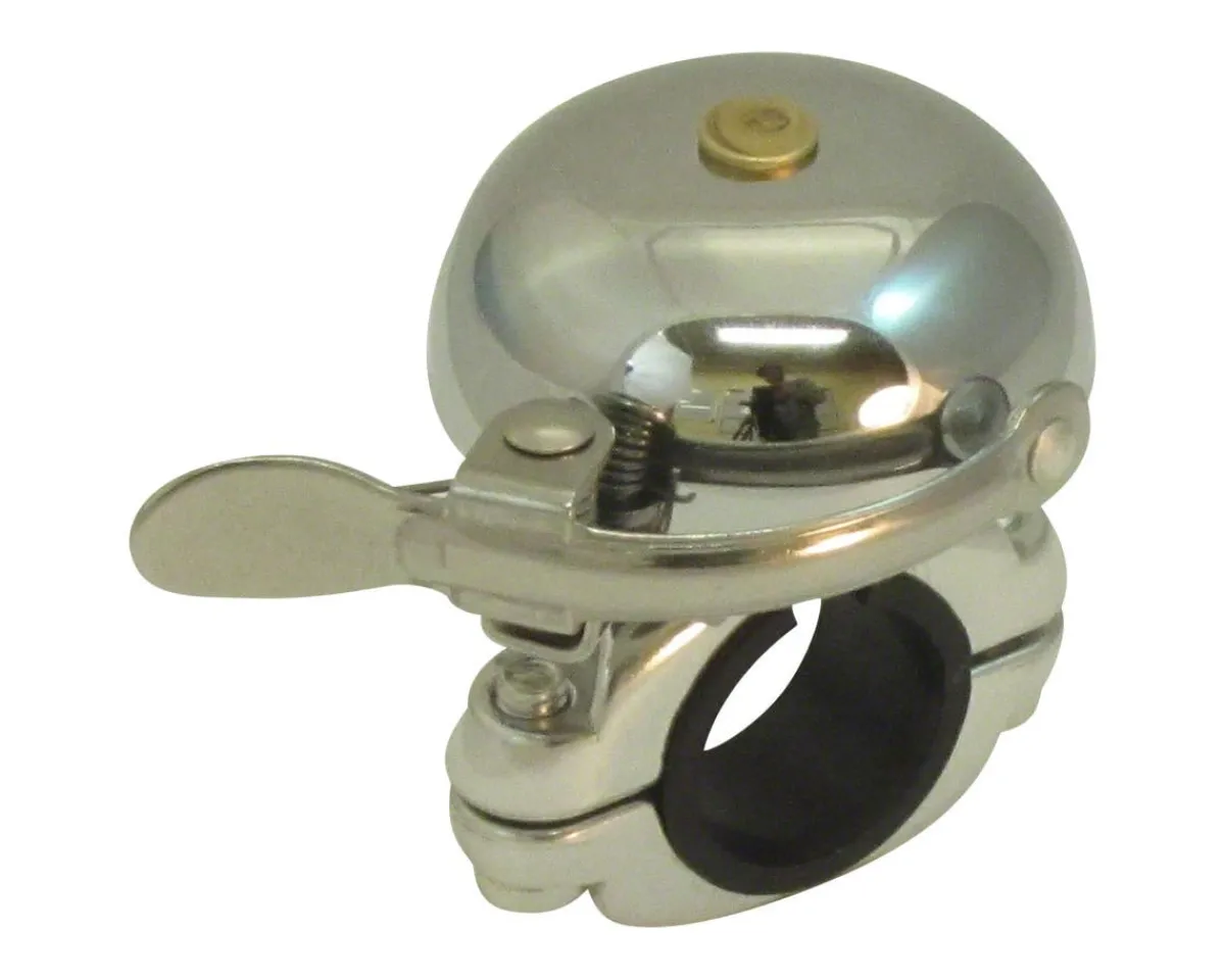 Mirrycle Mounts & Handlebar Accessories|Incredibell Crown Bell (Chrome)
