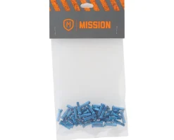 Mission Wheels & Parts|14G Alloy Nipples (Blue) (Bag of 40)