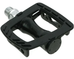 MKS Pedals & Cleats|GR-9 Platform Road Pedals (Black) (Toe Clip Compatible)