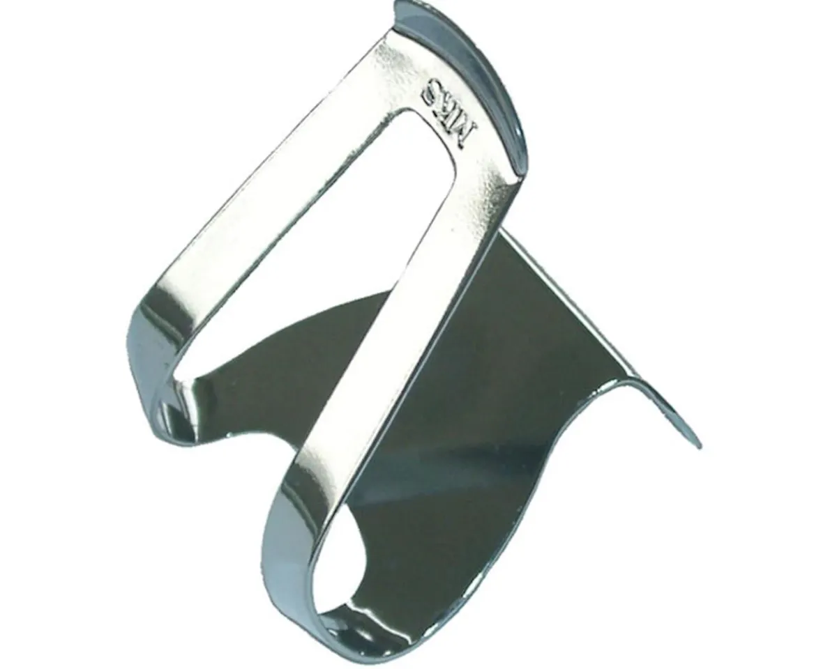 MKS Pedals & Cleats|Half Clip Mini Toe Clips (Chrome) (Pair)