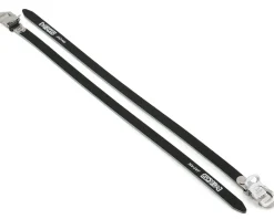 MKS Pedals & Cleats|Leather Toe Straps (Black) (Pair) (420mm Long)