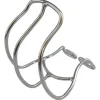 MKS Pedals & Cleats|Stainless Half Cage Toe Clips (Chrome) (Large) (Pair)