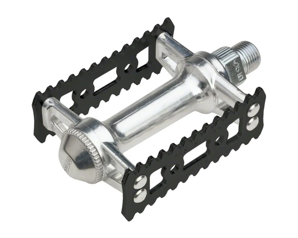 MKS Pedals & Cleats|Sylvan Stream Pedals (Black/Silver)