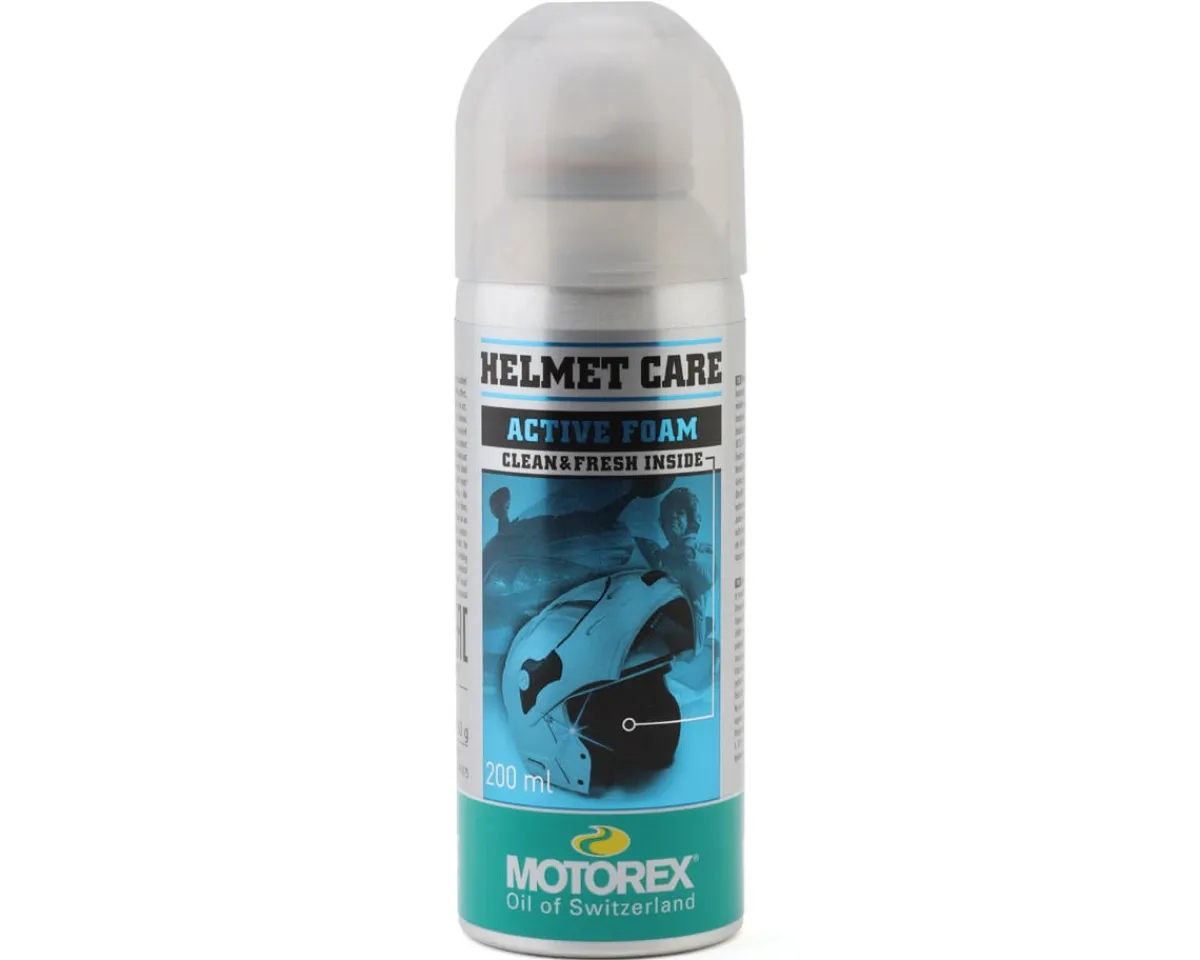 Motorex Helmets|Cleaning Supplies|Helmet Care (Aerosol Foam) (200ml)