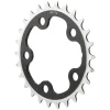 MSW Chainrings & Accessories|Dimension Chainrings (Black/Silver) (3 x 8/9/10 Speed) (Inner) (74mm BCD) (24T)