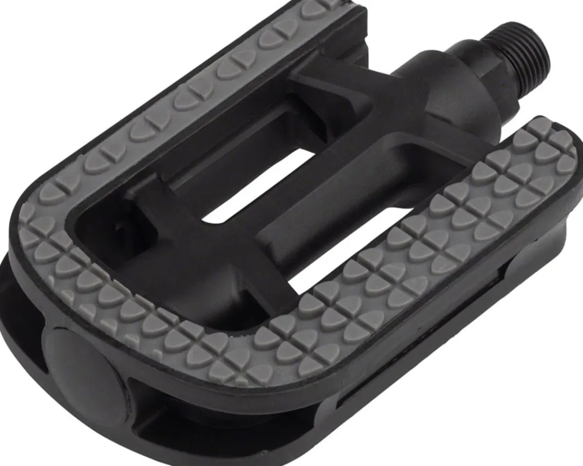 MSW Pedals & Cleats|Dimension City Platform Pedals (Grey/Black) (Plastic) (9/16")