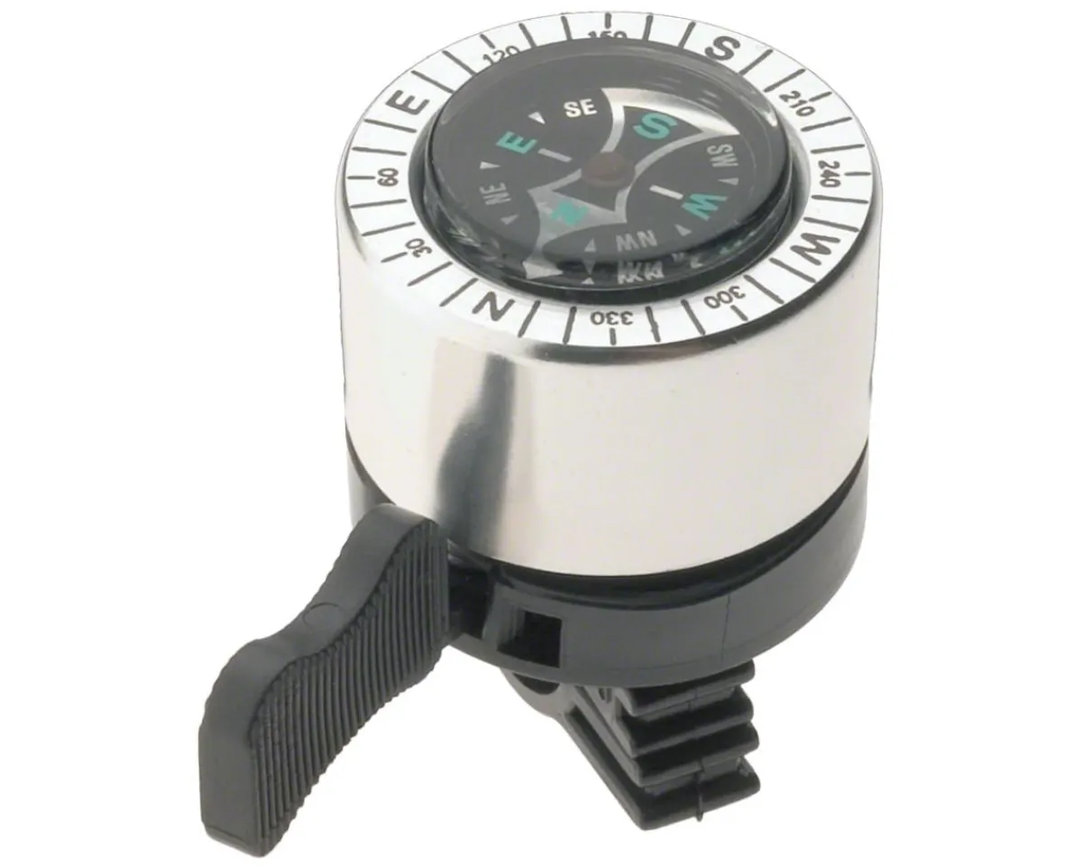 MSW Mounts & Handlebar Accessories|Dimension Compass Bell (Silver/Black)