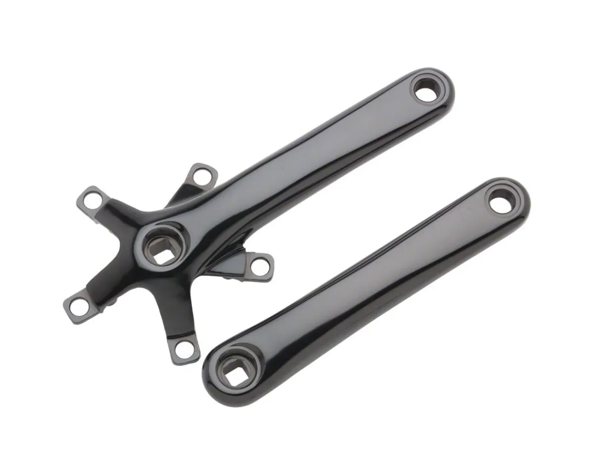 MSW Cranksets & Parts|Dimension 110 Crank Arm Set w/ Bolts (Black) (170mm) (110/74BCD)