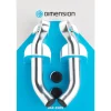 MSW Handlebars|Dimension Forged Bar Ends (Silver) (Short)