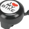 MSW Mounts & Handlebar Accessories|Dimension "I Heart My Bike" Black Bell