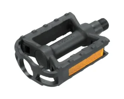 MSW Pedals & Cleats|Dimension Junior Platform Pedals (Black) (Plastic) (1/2")