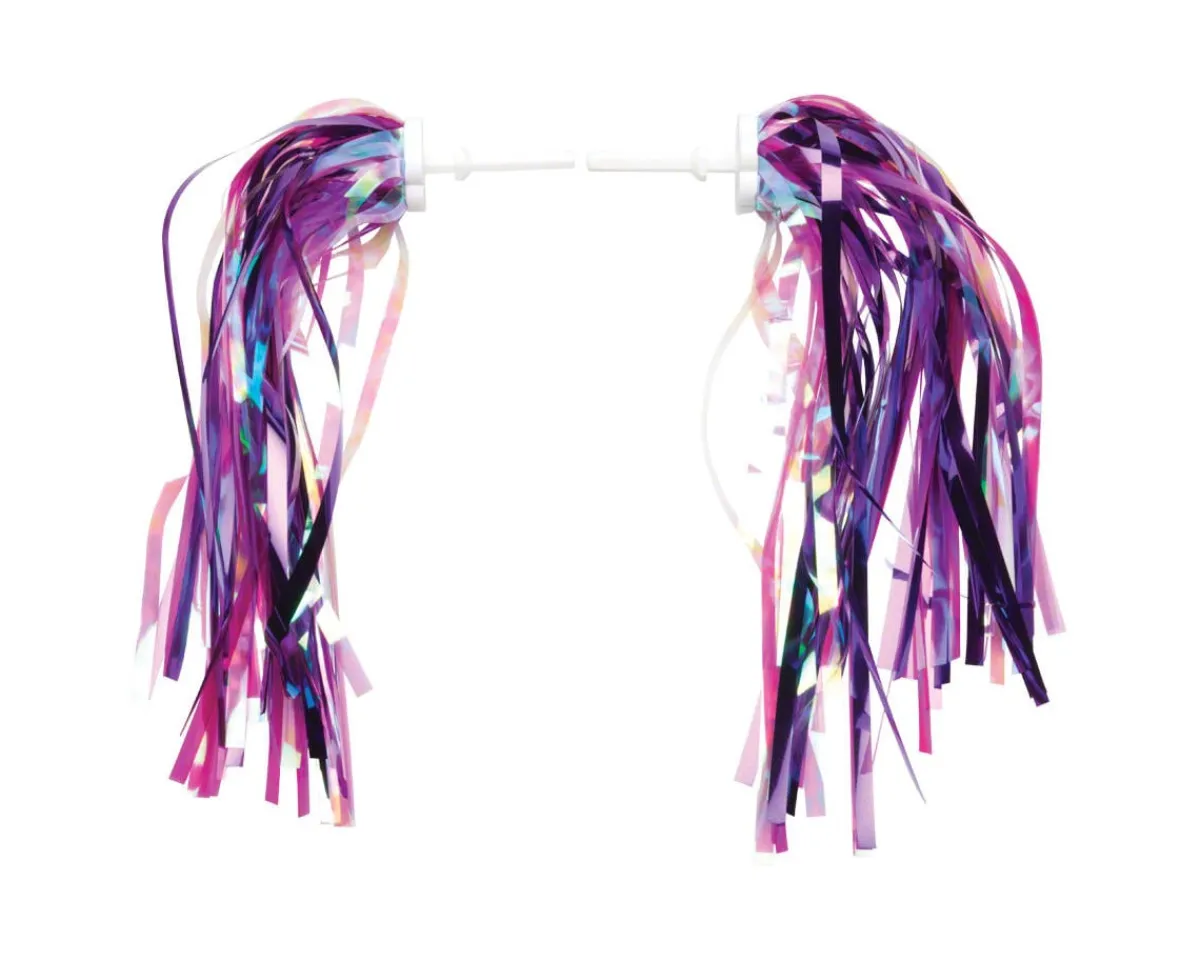 MSW Grips & Handlebar Tape|Dimension Kid's Bike Streamers (Pink/Purple) (Pair)