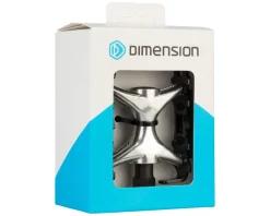 MSW Pedals & Cleats|Dimension Mountain Compe Pedals (Black/Silver)
