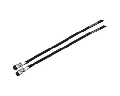 MSW Pedals & Cleats|Dimension Nylon 440mm Pro Toe Straps (Black) (Pair)
