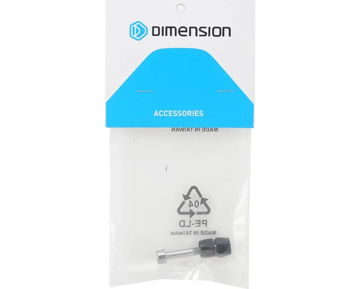 MSW Seatposts & Clamps|Dimension Seat Binder Bolt Assembly (Steel/Alloy) (Black)