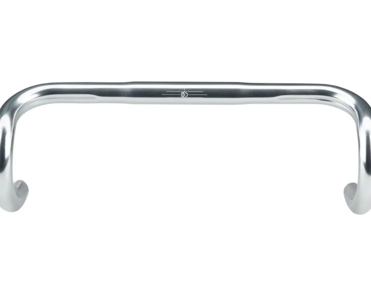 MSW Handlebars|Dimension Short Drop Handlebar (Silver) (26.0mm) (40cm)
