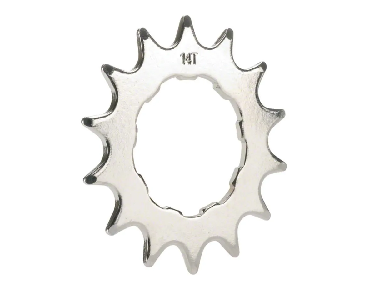 MSW Cassettes|Dimension Single Speed Splined Cog (Chrome) (1/8") (12T)