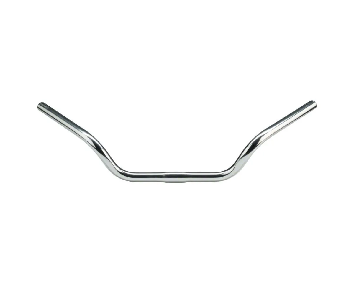 MSW Handlebars|Dimension Urban Cruiser Bar (Silver) (25.4mm) (90mm Rise) (650mm) (50° Sweep)