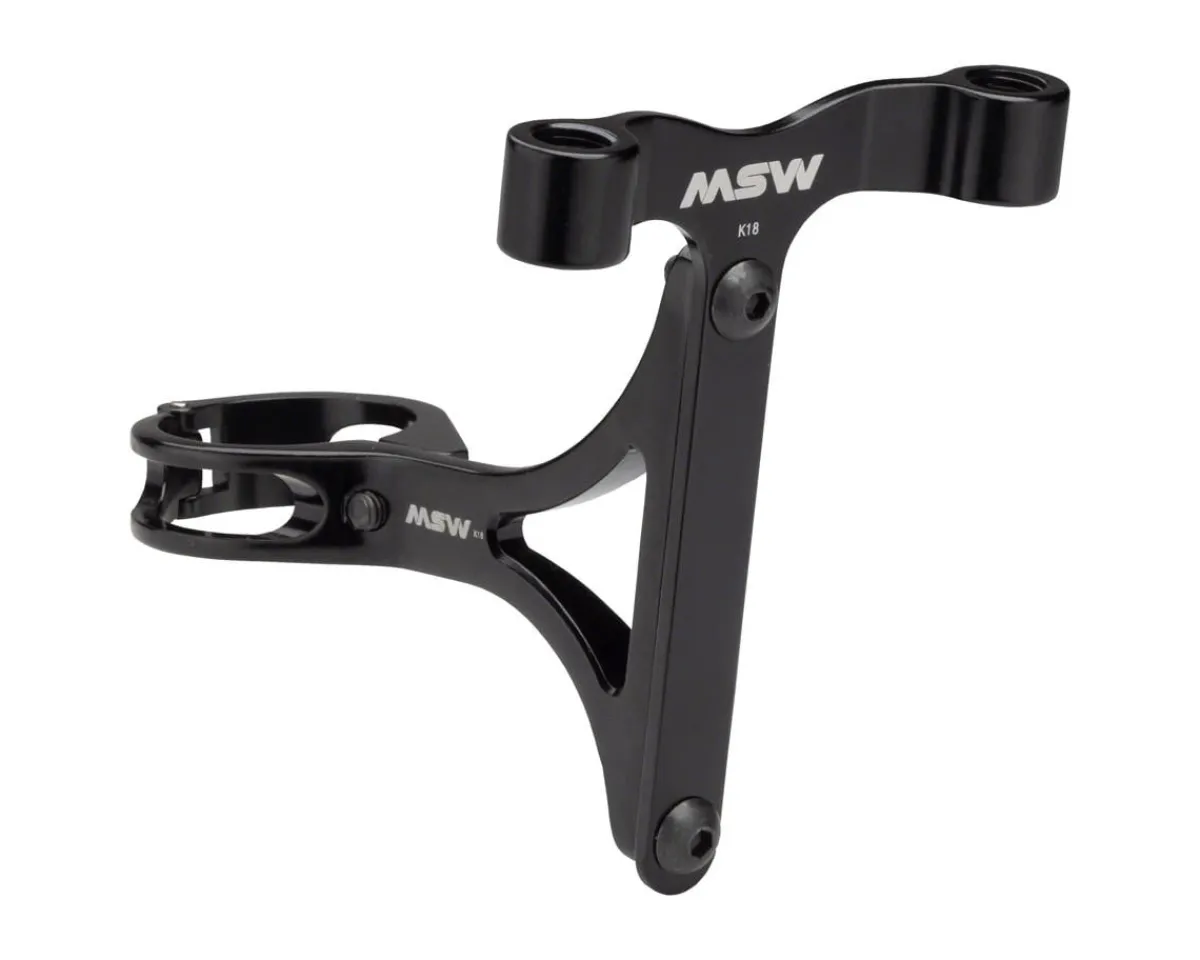MSW Bottle Cages & Mounts|Seltzer Mount CO2 & Bottle Cage Mount (Black) (27.2mm Clamp)