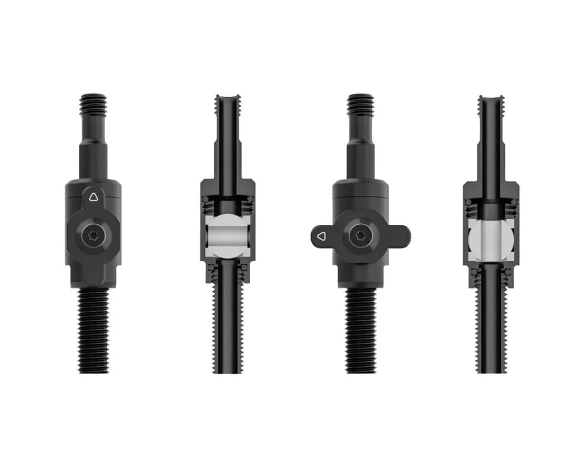 Muc-Off Tubeless Tire Tools|Tubeless Accessories|Big Bore Lite Tubeless Valves (Blue) (Small) (30mm)
