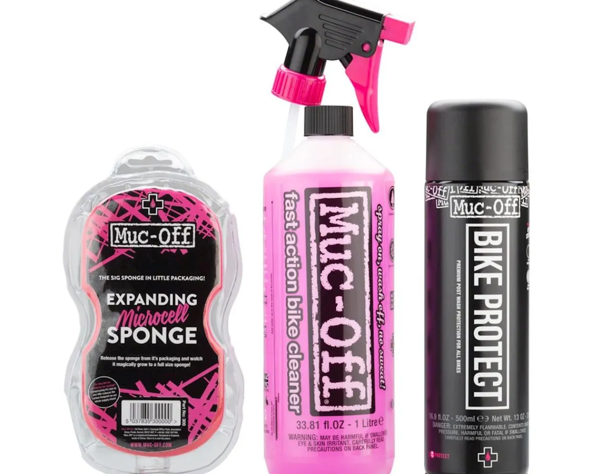 Muc-Off Cleaning Supplies|Bike Care Duo Kit (1L / 500ml Aerosol)
