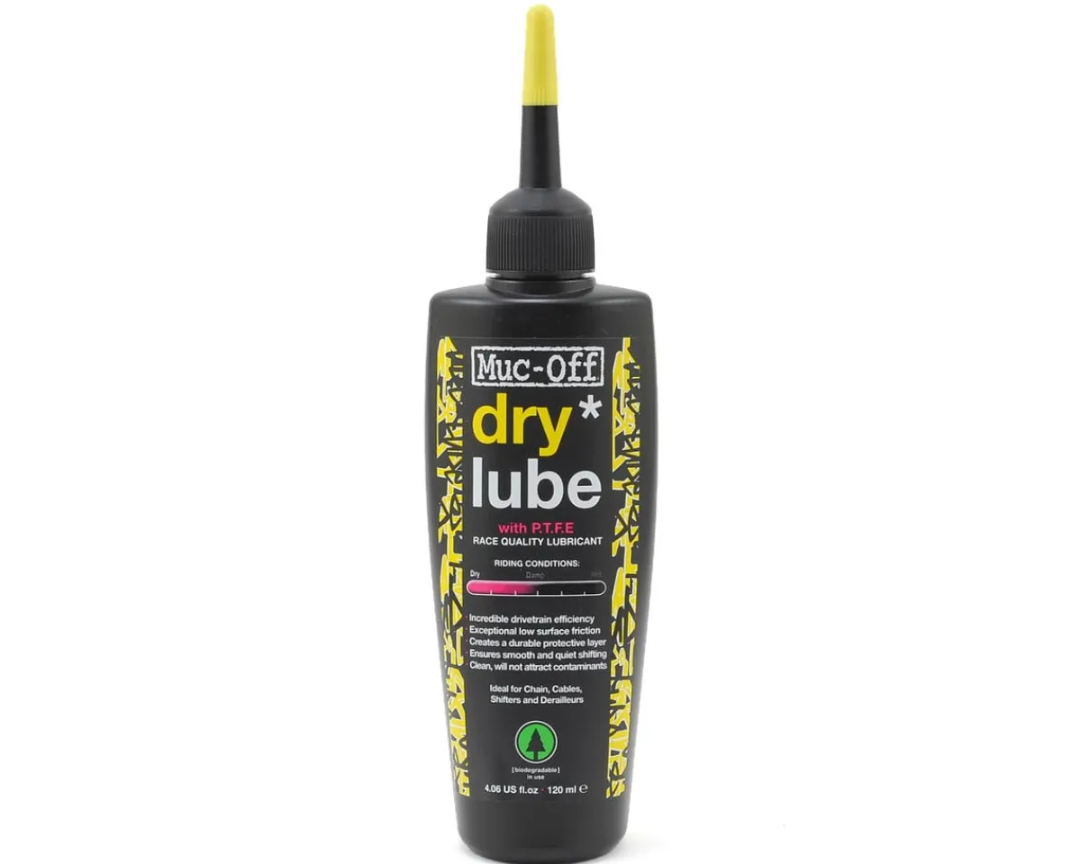 Muc-Off Lubes, Greases, & Oils|Chains & Accessories|Biodegradable Dry Lube (120ml)