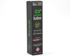Muc-Off Lubes, Greases, & Oils|Chains & Accessories|C3 Dry Ceramic Lube (Bottle & UV Flashlight) (120ml)