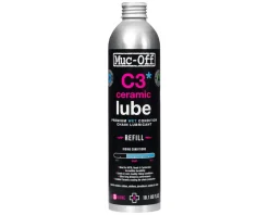 Muc-Off Lubes, Greases, & Oils|Chains & Accessories|C3 Wet Ceramic Bike Chain Lube (300ml) (Aluminum Refill Bottle)
