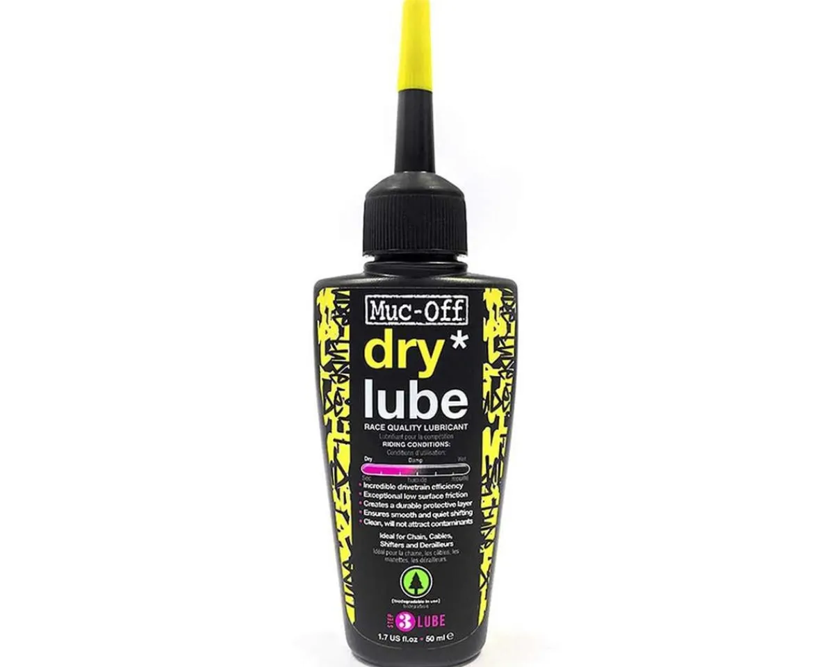 Muc-Off Lubes, Greases, & Oils|Chains & Accessories|Dry Chain Lube (Bottle) (50ml)