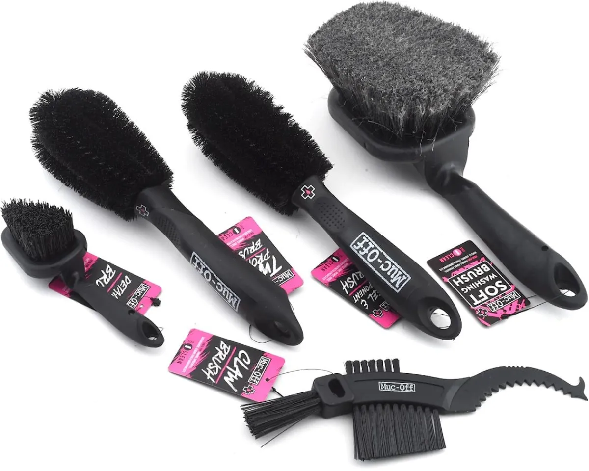 Muc-Off Cleaning Supplies|Five Brush Set