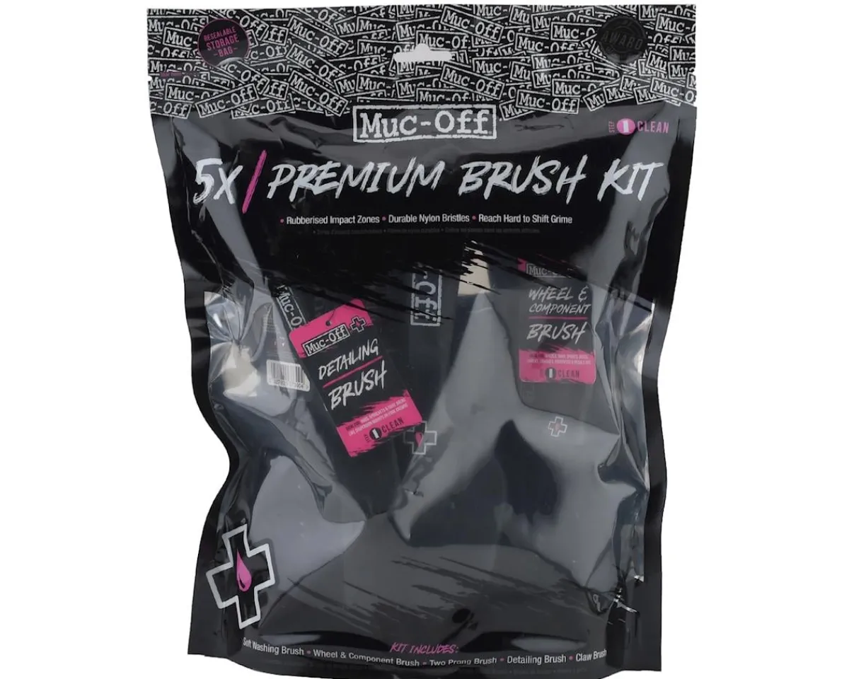 Muc-Off Cleaning Supplies|Five Brush Set