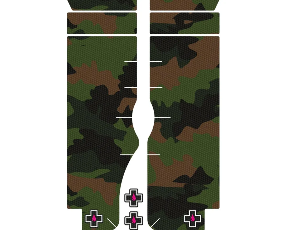 Muc-Off Frame Protection & Decals|Fork Protection Kit (Camo)