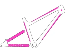 Muc-Off Frame Protection & Decals|Frame Protection Kit (Bolt) (E-Bike)