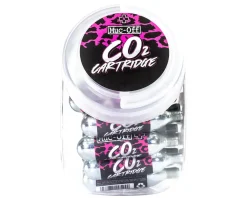 Muc-Off Pumps & Co2|Pumps & Co2|25g CO2 Cartridges (Threaded) (25pcs)