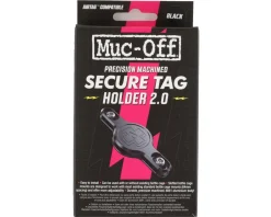 Muc-Off Bottle Cages & Mounts|Bike Locks|Secure Tag Holder 2.0 (Black)