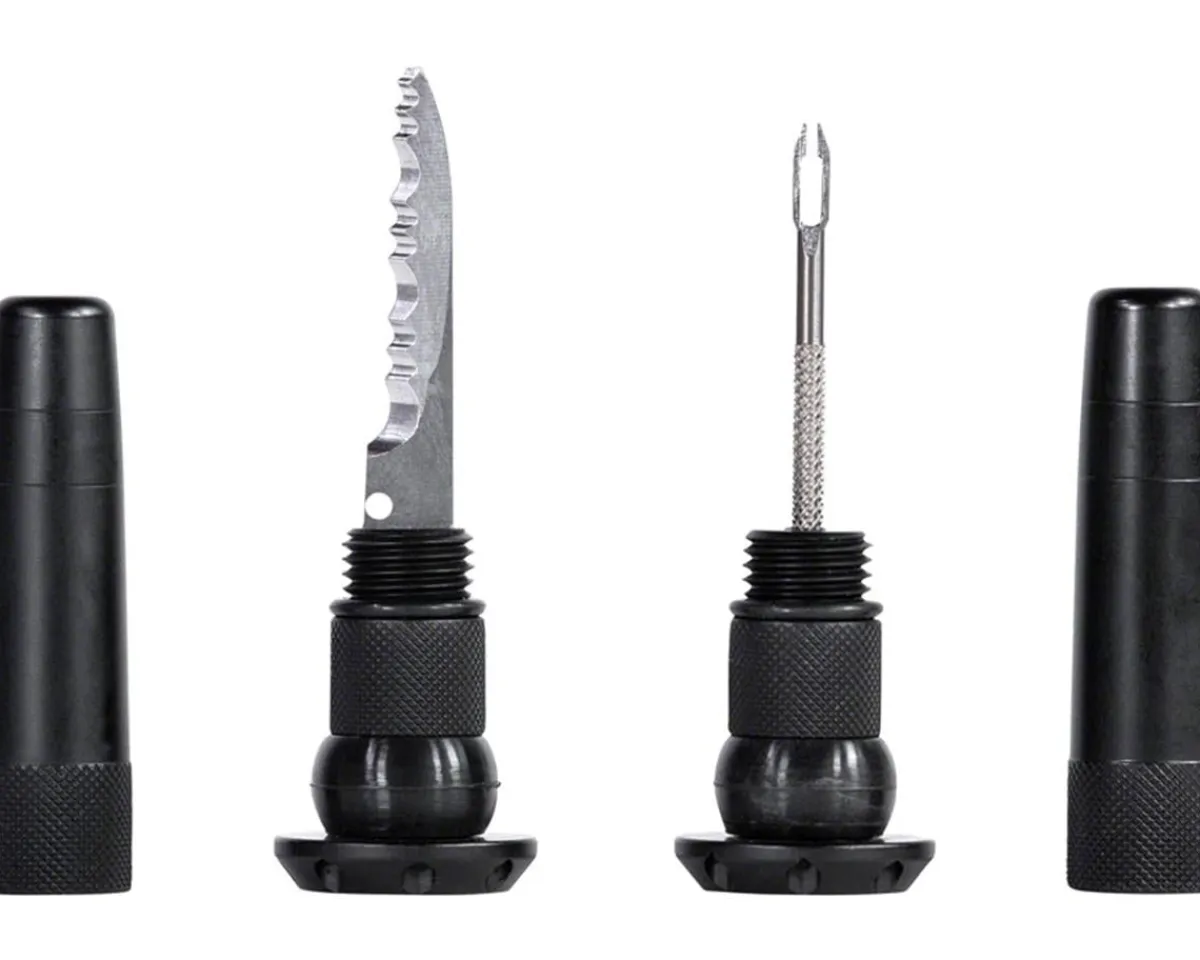 Muc-Off Tubeless Tire Tools|Tubeless Accessories|Stealth Tubeless Puncture Plugs (Black) (Pair)