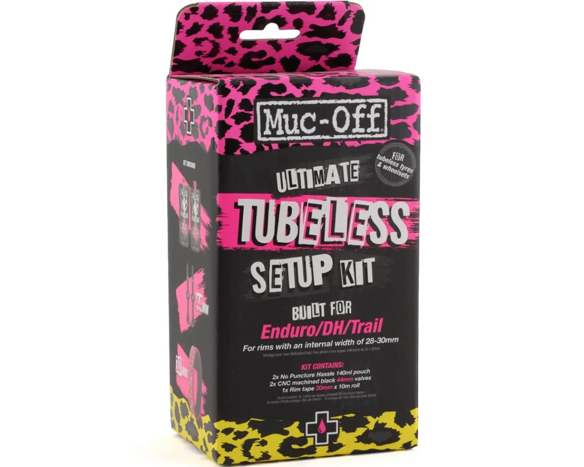 Muc-Off Tubeless Tire Tools|Tubeless Accessories|Ultimate Tubeless Setup Kit (Enduro/DH/Trail) (30mm)