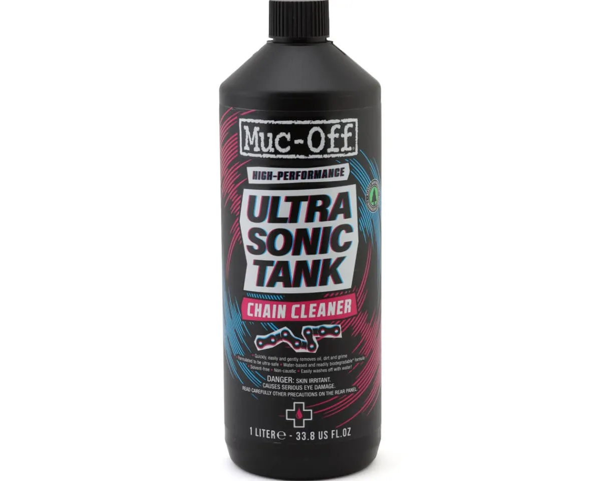 Muc-Off Holiday Shopping|Cleaning Supplies|Ultrasonic Tank Chain Cleaner (1 Liter)