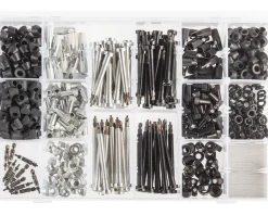 Muc-Off Tubeless Tire Tools|Tubeless Accessories|Workshop Tubeless Valve Box (Silver/Black)