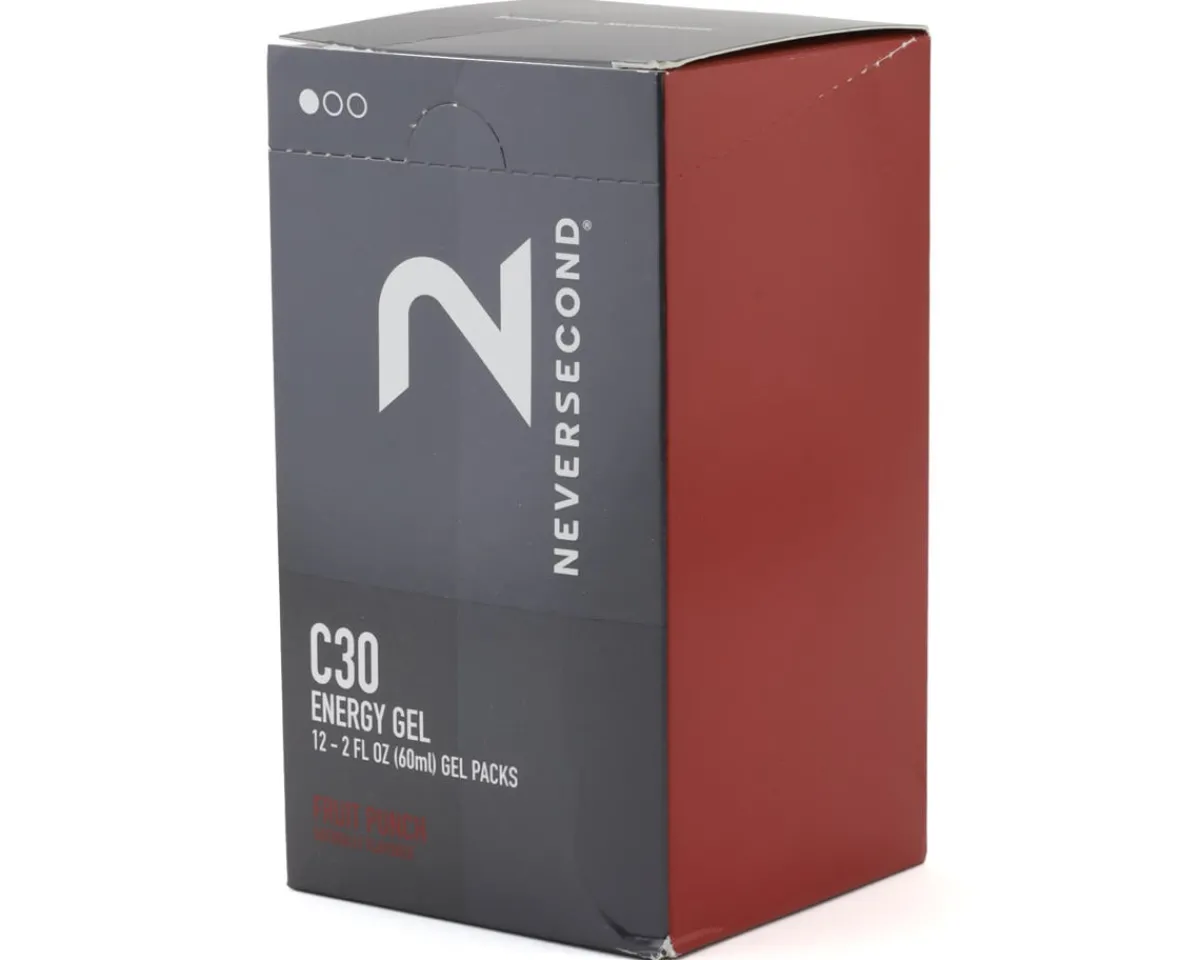 NEVERSECOND Nutrition & Skin Care|C30 Energy Gel (Fruit Punch) (12 | 2.03oz Packets)