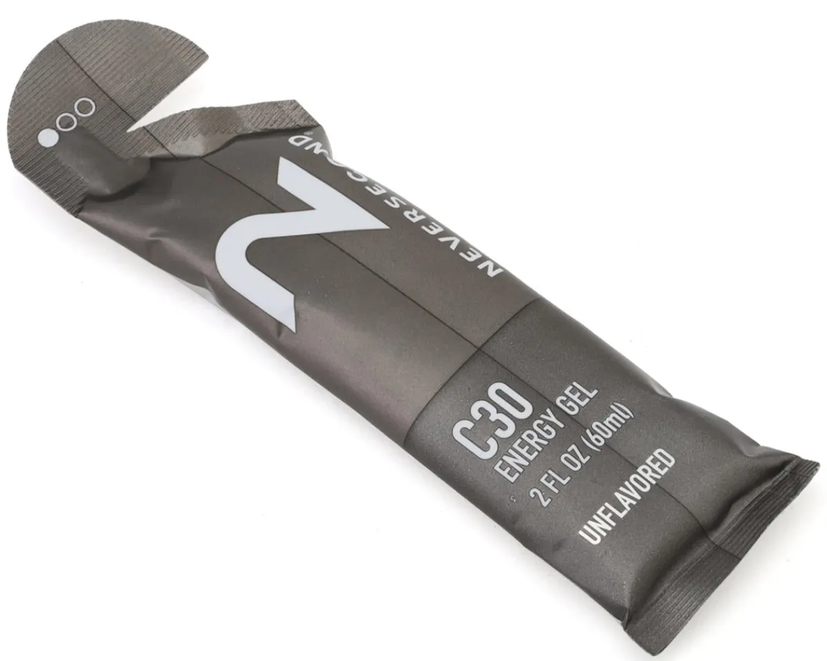 NEVERSECOND Nutrition & Skin Care|C30 Energy Gel (Unflavored) (12 | 2.03oz Packets)