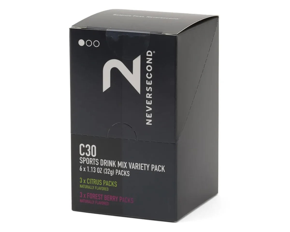 NEVERSECOND Nutrition & Skin Care|C30 Sports Drink Variety Pack (Citrus/Forest Berry) (6 | 1.13oz Packets)