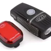NiteRider Bike Lights|Lumina Micro 900 & Vmax+ Combo Light Set (900/150 Lumens)