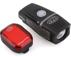 NiteRider Bike Lights|Lumina Micro 900 & Vmax+ Combo Light Set (900/150 Lumens)